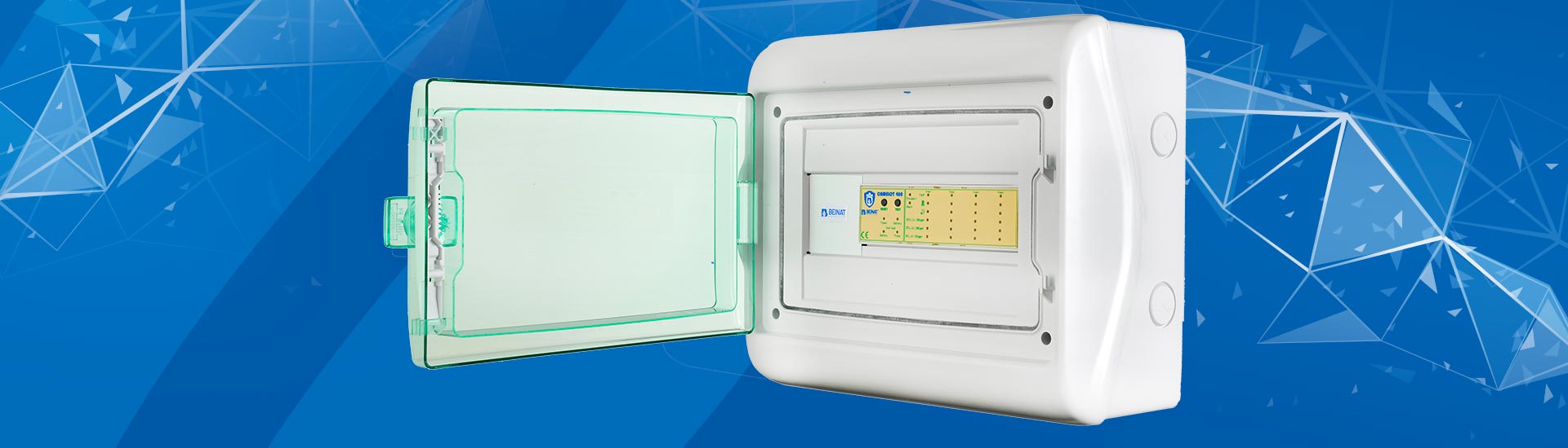 Seguridad del gas: Centralitas de detección de gases de montaje en carril DIN disponibles en versión caja.￼